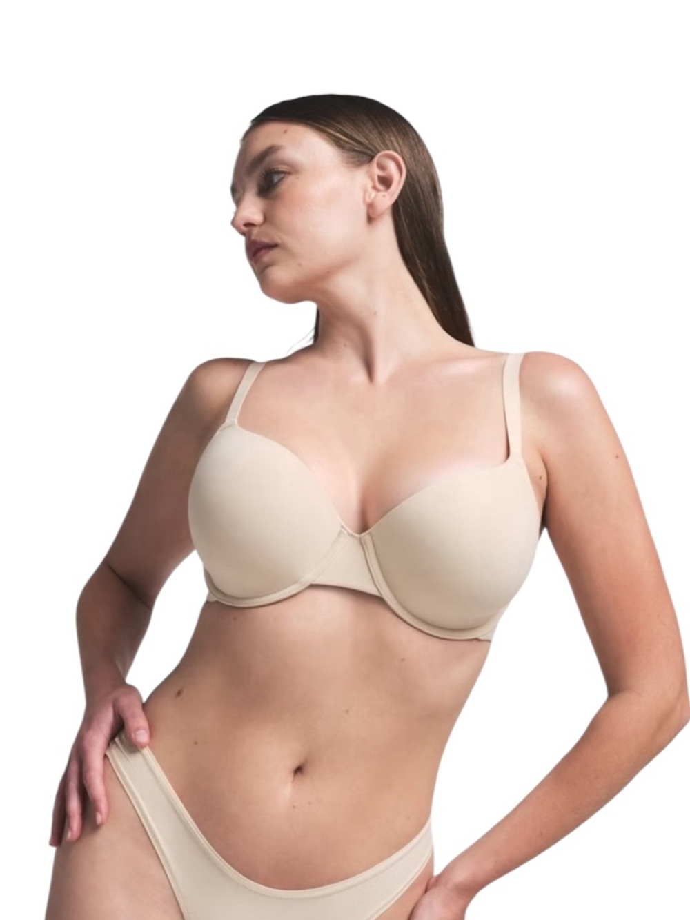 NWT SKIMS Fits Everybody Sand T-Shirt Bra Size 32D